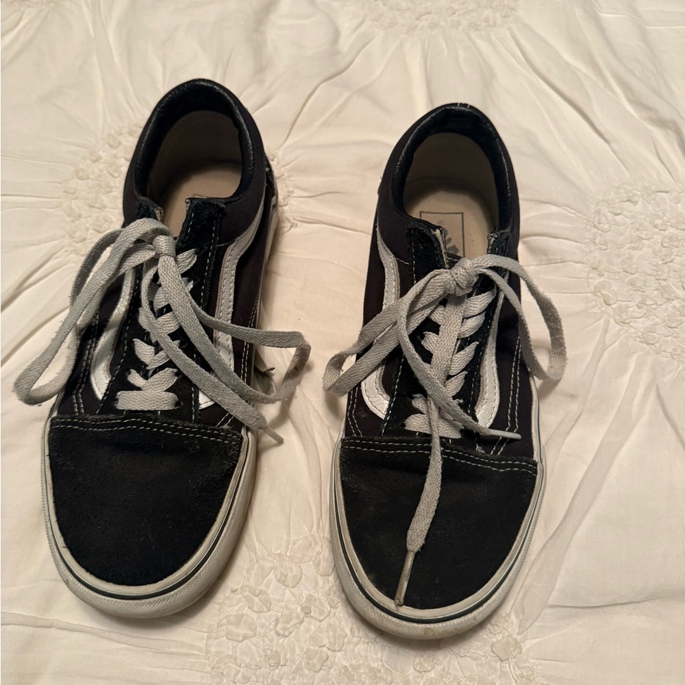 Vans Black and White Women's Sneakers
